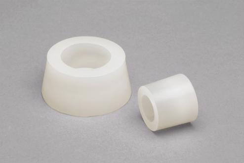 Tapered Hollow Silicone Plug for Product Masking Applications