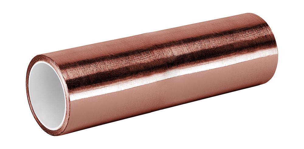 Shielding Foil Tape,1 in. x 6 Yd,Copper 3M 1194