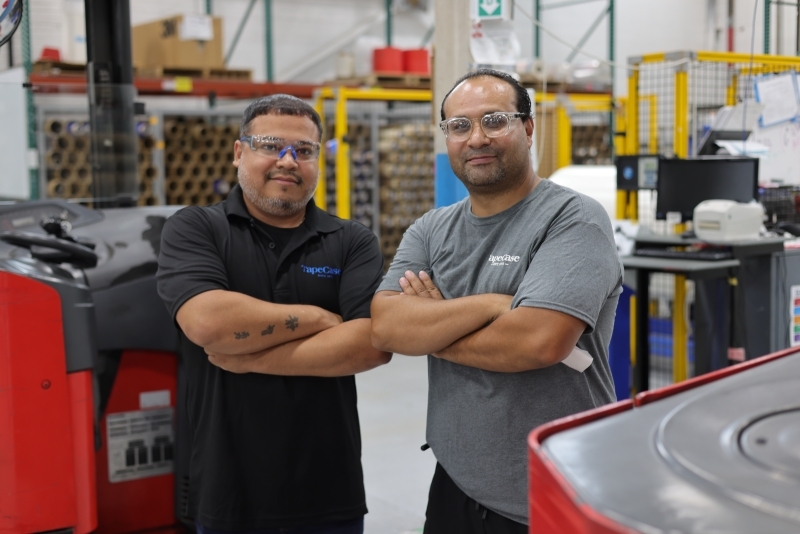 Employees in warehouse